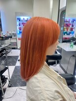 テテ(TETE) オレンジ/サイドバング