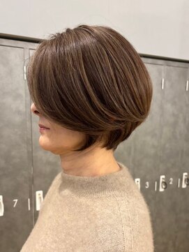 ジアン テラス(GIEN TERRASSE) 丸みボブ/ブラウンベージュ
