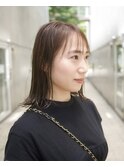 外ハネロブ/シースルーバング/くびれヘア/韓国/顔周り/梅田/大阪