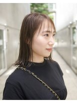 ビュートリアム 梅田(BEAUTRIUM)&nbsp;外ハネロブ/シースルーバング/くびれヘア/韓国/顔周り/梅田/大阪