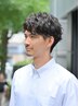 【会話なし】メンズ限定カット+シャンプー+クイックスパ+眉カット