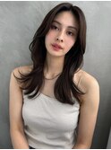 黒髪シャギーレイヤー