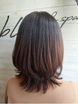 ブレス ヘアアンドスパ 湘南台(bless hair spa) 質感なめらかウルフ 川松慶大