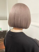 サンク 原宿 表参道(cinq)&nbsp;ミルクティーベージュカラーケアブリーチカラーピンクベージュ