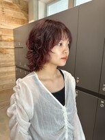 ベイショア(Bay Shore NY)&nbsp;ミディアムパーマ/パーマ女子/暖色カラー