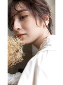 シースルーバング編みおろしヘアセット20代30代