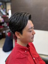 バーバー アカダマ&nbsp;7：3センターパート