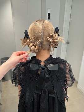 エイゾー 銀座(EIZO) 個性派ヘアセット / リボンヘア / お呼ばれヘアセット