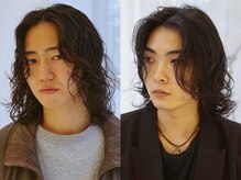 仕上げにスタイリングしてくれますか?[men's/金沢駅/ツイストスパイラル/波巻きパーマ/ブリーチ/韓国/学割]