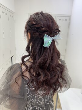 アッシュ 下北沢店(Ash) ハーフアップアレンジ