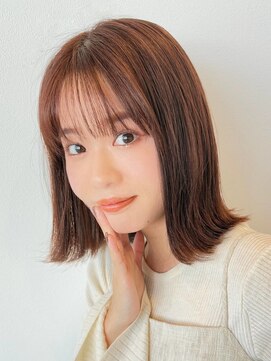 アグ ヘアー リーズン 八戸類家店(Agu hair Reason) 《Agu hair》前髪レイヤーカット×numberA.トリートメントオイル