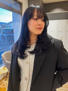 バランス ヘアーアンドアイラッシュ 野田店(balance.) レイヤーカット