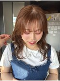 透け感ベージュ