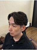 大人フェザーパーマ