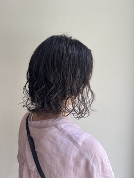 アメリア(Ameria) ボブ縦落ちパーマ