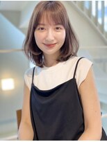 コート 表参道(Cote)&nbsp;ひし形レイヤー/レイヤーボブ／ワンカール／骨格補正／ブラウン