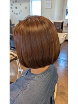 ツヤイロ 島田店&nbsp;メルティ―カラーフェミニンロング似合わせカットマッシュボブ