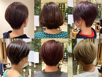 リハイド(ReHyd)の写真/1人1人の骨格/毛質/クセに合わせ、カットで悩みを魅力に変える技術!360°美シルエットショートに◎