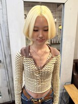 トロニー(TLONY)&nbsp;抜きっぱなしブロンド/ケアブリーチ/渋谷美容室