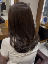 ザザ ZA/ZA 目白&nbsp;顔まわりレイヤーカット×透明感カラー