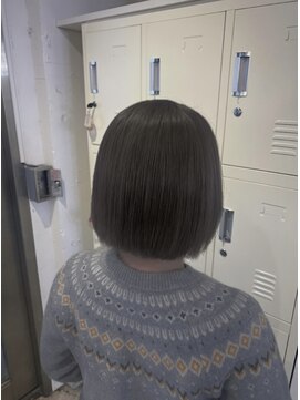 プライズ 所沢プロぺ通り店(prize) グレージュ くすみカラーボブスタイル 所沢