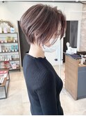 30代40代50代ハイライト銀座ショートヘア 松