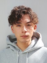 キーゴ 博多(KY-GO.) 波巻きパーマ×スパイラルパーマ メンズショート