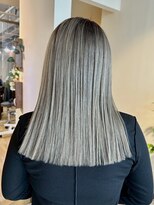 ブリッツ レボ(BLITZ-REVO)&nbsp;着物ヘア/ダークアッシュ/ミディアムレイヤーカット/柏駅