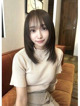 ハニー(HONEY by Chord) 【久保田】シアベージュ×レイヤー