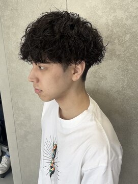 ホワイト(WHITE) 波巻きツイスパ