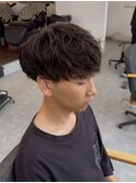宇都宮メンズカットメンズパーマ波巻きスパイラルパーマツイスパ