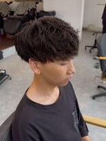 フゥ 宇都宮戸祭(FeU)&nbsp;宇都宮メンズカットメンズパーマ波巻きスパイラルパーマツイスパ