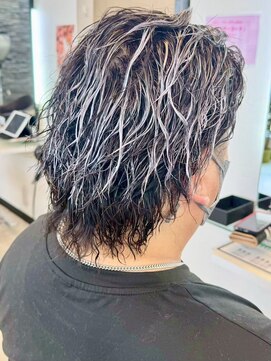 ガーデン 西川田店(garden) 宇都宮メンズカットメンズパーマ波巻きスパイラルパーマツイスパ