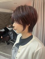 アイシー 関内(ICY)&nbsp;ICY秋成｢チェリーレッド&骨格矯正ショート｣