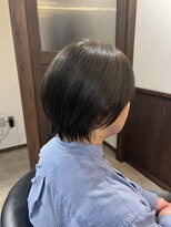 ネオ(NEO)&nbsp;ショートボブ×オリーブカラー