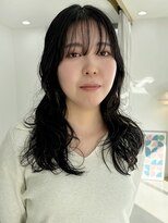 スヴニール(souvenir) レディースパーマ ロングパーマ コテ巻き風パーマ
