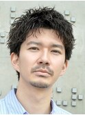 波巻きツイストスパイラルルーズパーマアクティブショート渋谷