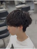 シャドウパーマニュアンスパーマフェザーパーマ毛流れパーマ