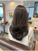 ヘーゼルベージュカラー×レイヤーカット