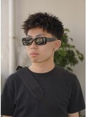 スパイキーショート/テーパーフェード