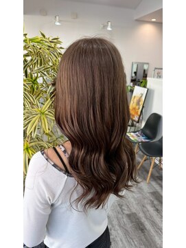 サロンド ベレーザ トータ(salao de beleza tota) honey beige　ブリーチカラー