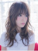 ☆月曜営業☆ojiko.大人可愛いウェットな質感のロングスタイル