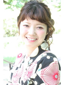 ヘアーサロン ミュゲ(Hair salon Muguet.C) 浴衣ヘアーアレンジ