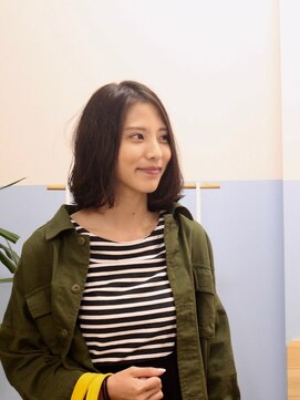 ヘアーサロン トゥリークル(Hair Salon Treacle) お客様　スナップ　”肩口　揺れパーマ”