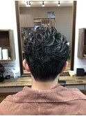 サイドパートのクラシカルツーブロックスタイル☆