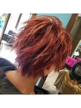 パラゴンヘア(Paragon hair) ベリーショート　+　ピンク