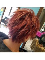 パラゴンヘア(Paragon hair) ベリーショート + ピンク