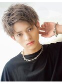 ハーフアップバングショート