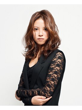 オーガニックプラス 祖師ヶ谷大蔵(Organic+) セミロングレイヤースタイル