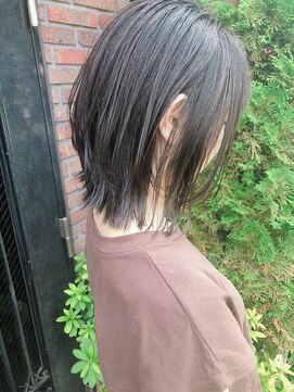 エミス バイ メルト 吉祥寺(emis by melt) 【二階堂光孝】ウルフレイヤーカット☆くびれ丸み◎グレージュ